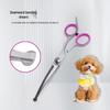 Professional Pet Grooming Scissors for Hair Trimming - Ideal for Teddy, Bichon, and Dog Hair Cutting.