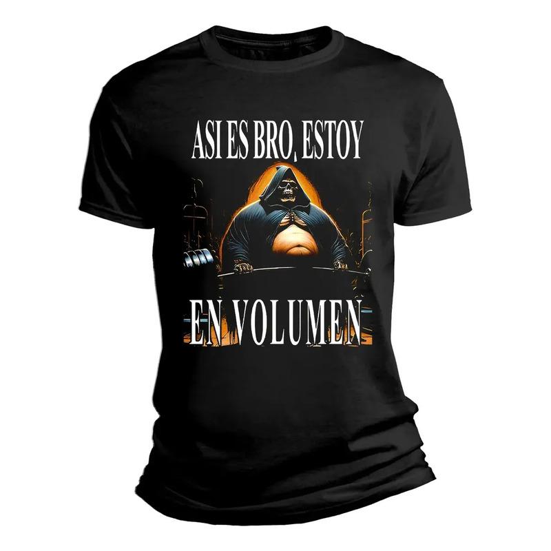 Playera Graciosa Calacas Chidas Gym Asi Es Estoy En Volumen S разноцветный
