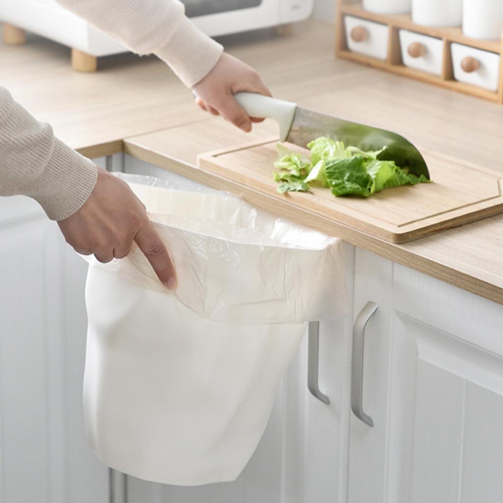 1Pc Small Trash Can Plastic Unique Irregular Creased Modern Wastebasket Open Top Garbage Bin for Bathroom Office Bedroom Kitchen