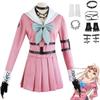 Killing V3 Danganronpa Harmony Iruma Miu Cosplay Halloween Costume Suit Full Set