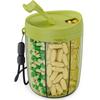 Plastic Pill Dispenser Wide Opening Pill Organizer Box New Pill Container  for Vitamin
