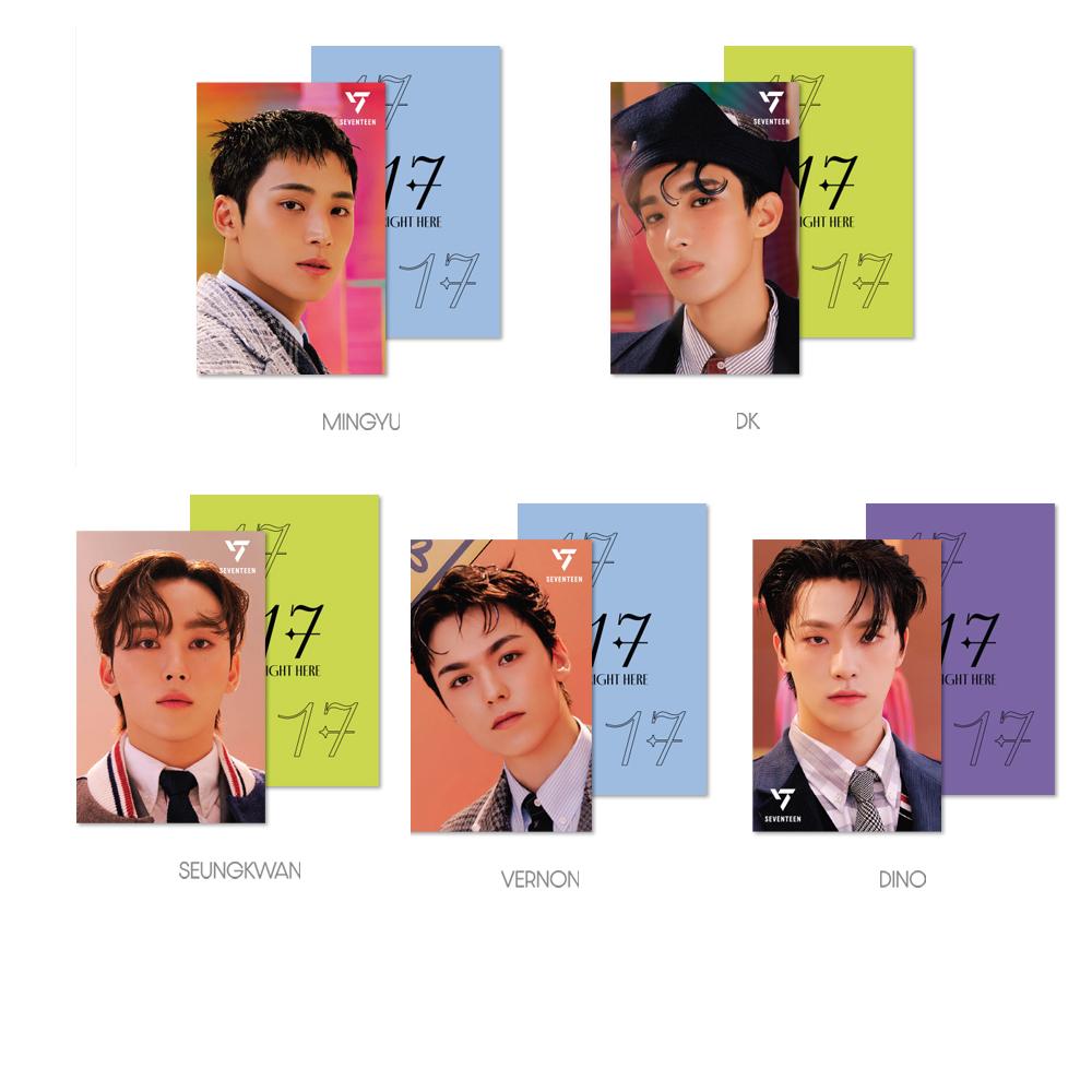 SEVENTEEN 3D Lenticular Mini Card & Binder (17 IS RIGHT HERE Ver)