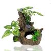 Plastic Hideout House Big Sunken Wood Hide Toy Small Fish Cave Decorations  Fish Tank