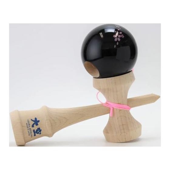 Yamagata Koubou Competition Kendama "Oozora" (Japan Kendama Association Certified) Sakura Black