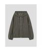 8seconds Natural Wash Hooded Jacket Khaki
