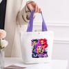 Canvas Bag Kpop Peripheral Cute Portable Cartoon Canvas Bag Student Leisure Shoulder Bag Shopping Bag