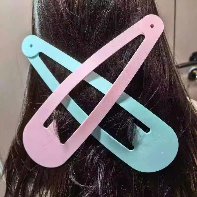 10Pcs/pack Oversized Hair Clip For Women Fashionable Barrettes Funny Accessory For Daily Wear And Parties
