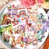 Retro Street Scene Journal Stickers - Gugu Forest Series (20 Sheets)