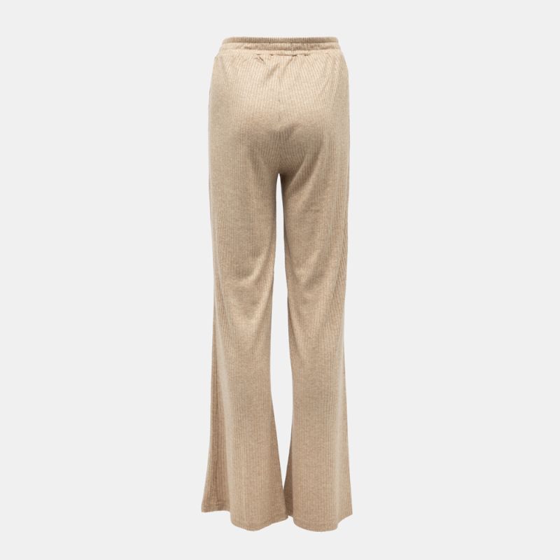 Pantalon fluide côtelé alisky beige mel Femme DEELUXE 74
