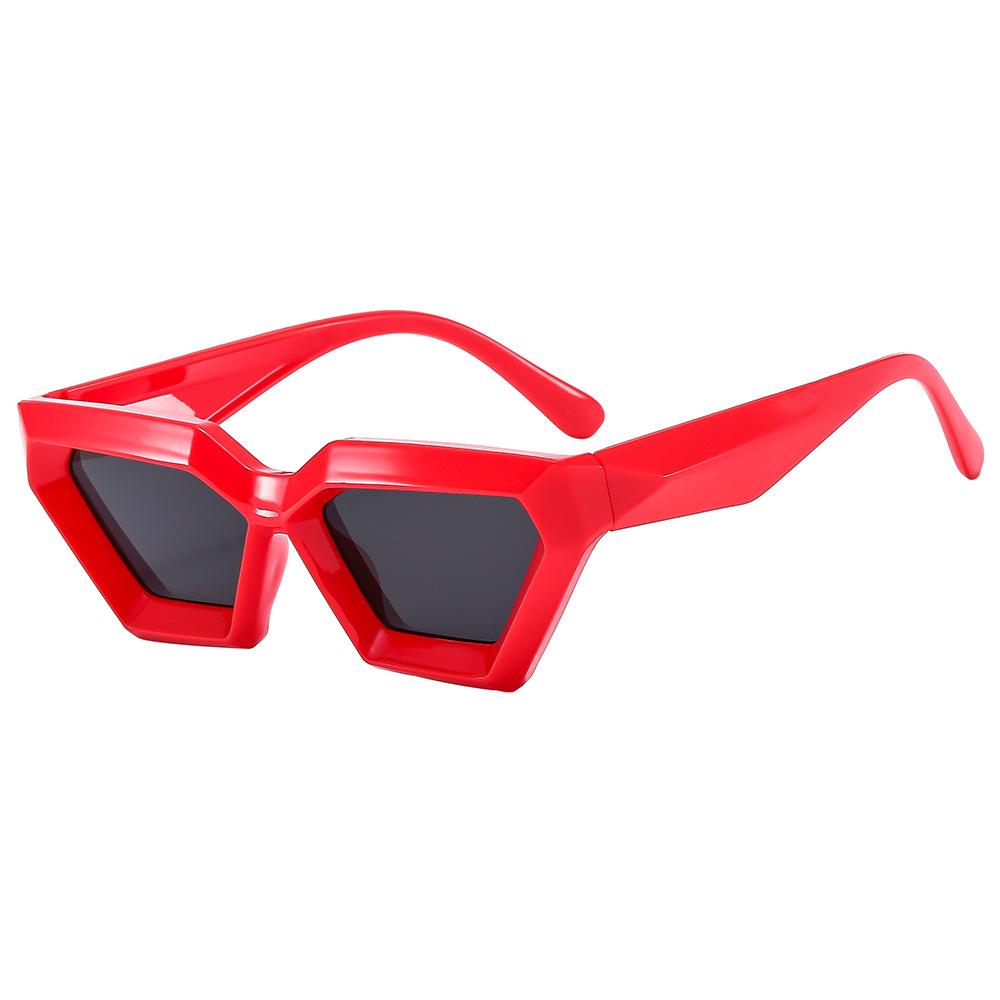 JYL TS Cat Eye Sunglasses Thick Frame UV Protection Fashion For Men Women NH1316