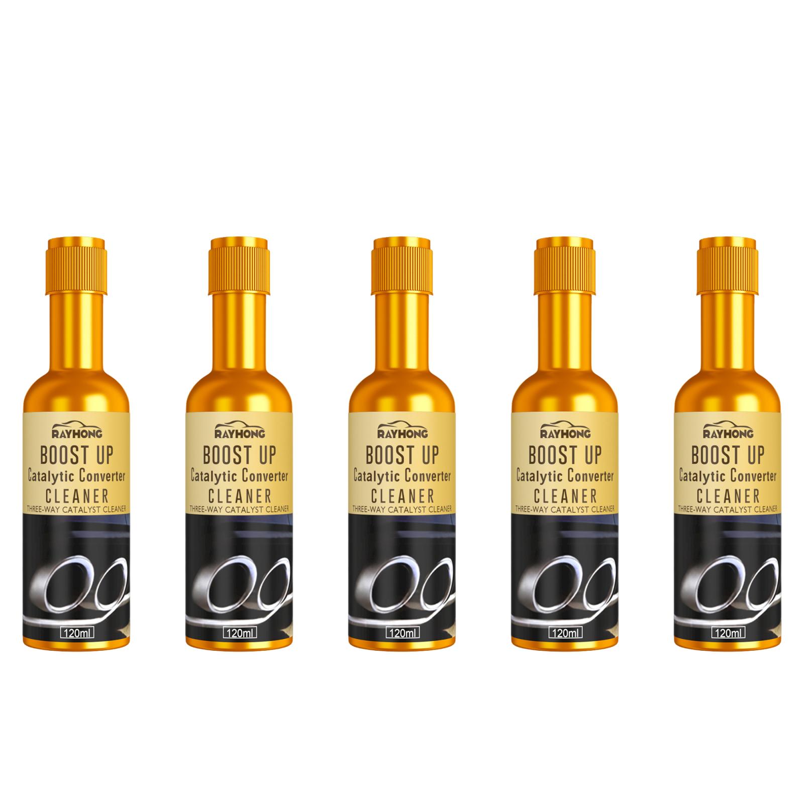 

5pcs 120ml Promotion Car Catalytic Converter Cleaners To Automobile Engine CSV Clean Accelerators Catalysts Easy Cleaner