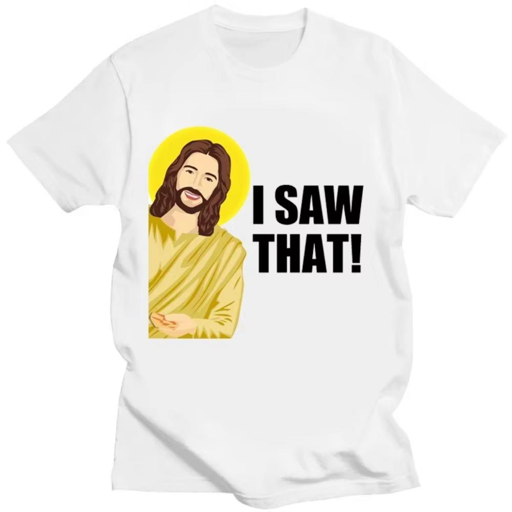 Even Jesus Did Deadlifts T Shirt Funny Jesus Graphic T-shirts Streetwear Unisex Women Men Clothing Tees Tops  Camisas