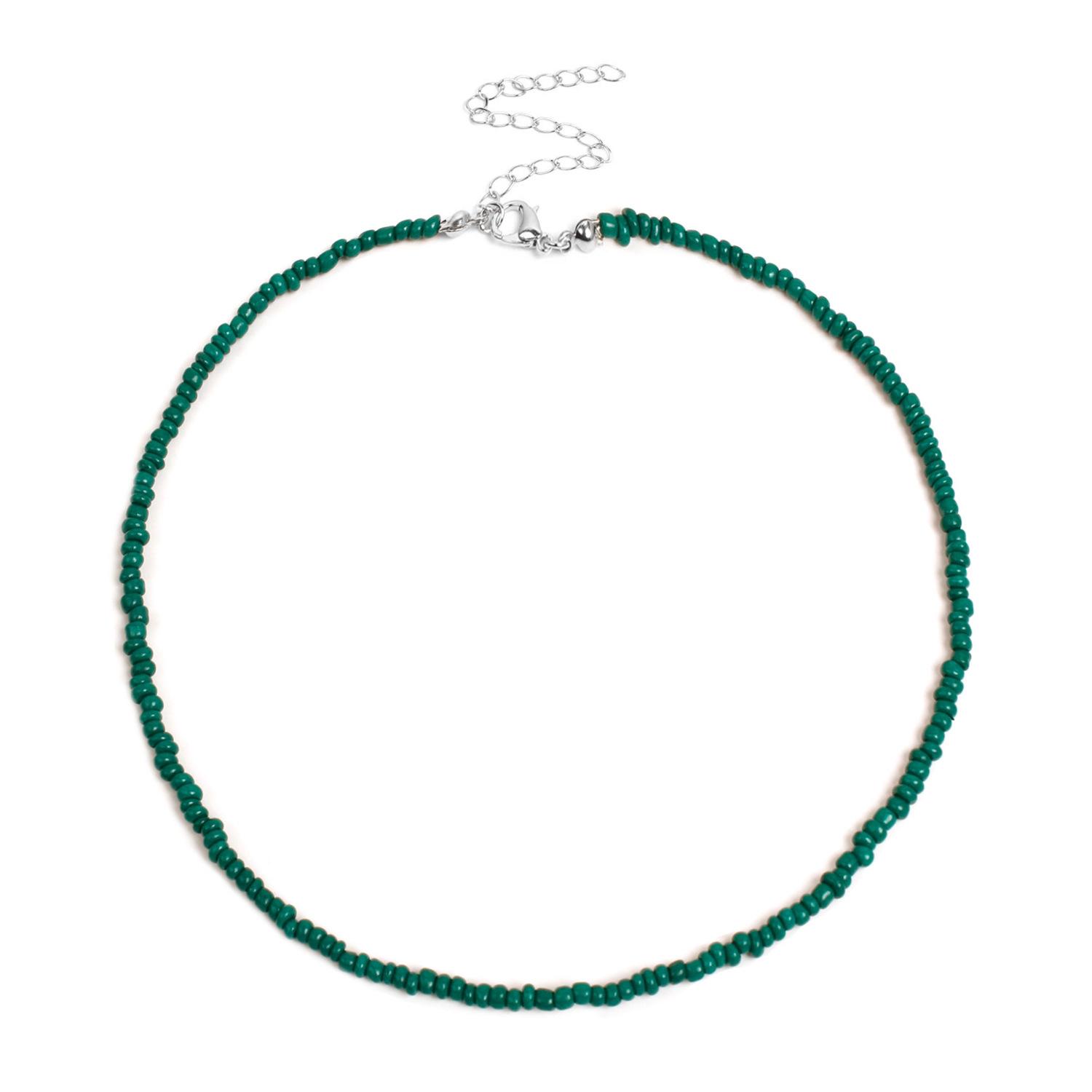 

New Kpop Summer Sweet Cherry Choker Transparent Beads Women Charm Necklace Fruit Party Jewelry Gift