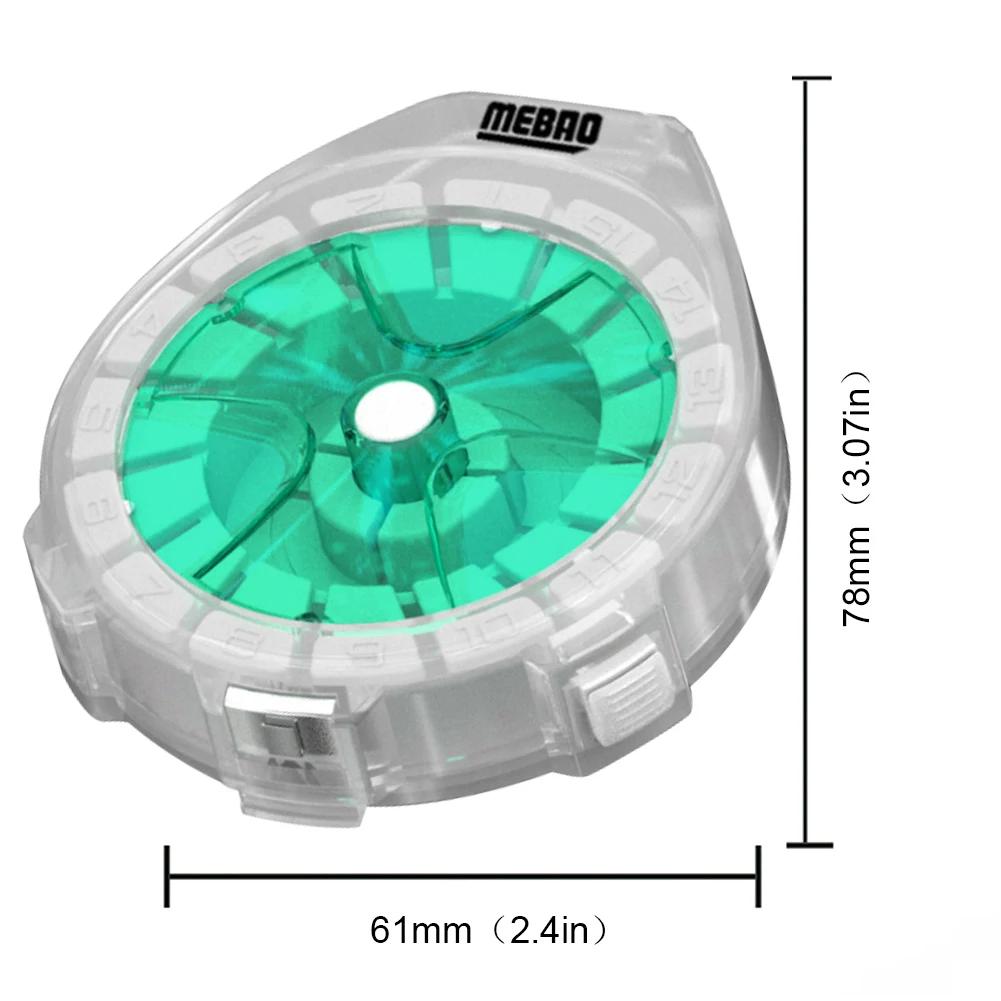 Fishing Main Line Storage Box with Anti-Reversal Device Multifunctional Fishing Line Storage Box Outdoor Fishing Accessories