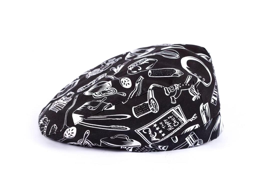 Chef and Pirate Style Beret - Ideal for Hotel, Coffee Shop, and Restaurant Staff.