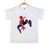 Boy's Summer Spiderman T-Shirt: Pure Cotton Short Sleeve Top