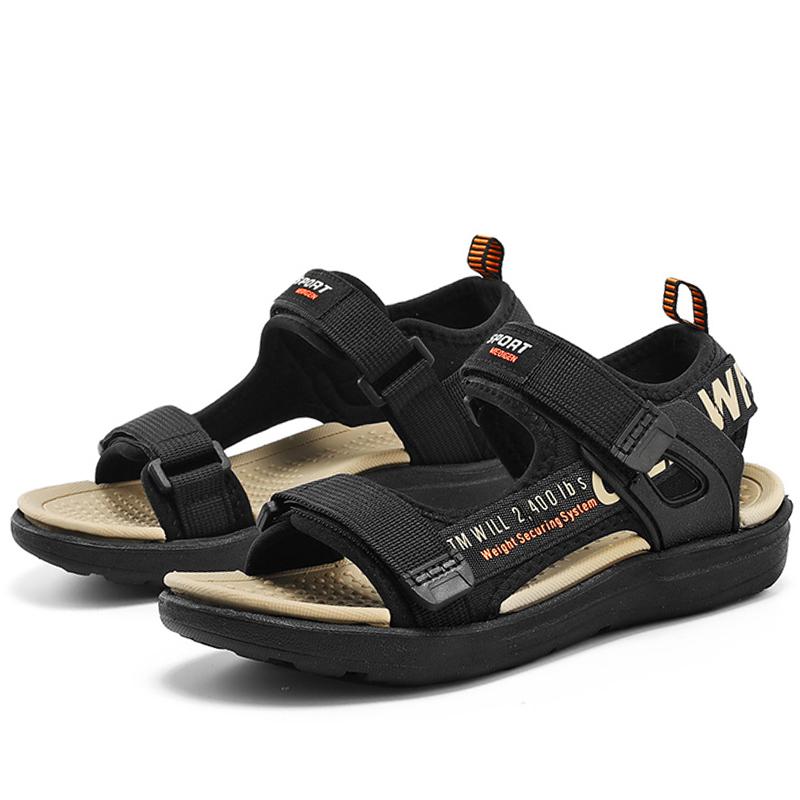 

Детские сандалии Детские сандалии Легкая волшебная наклейка Молодежная пляжная обувь для девочек 41 хаки