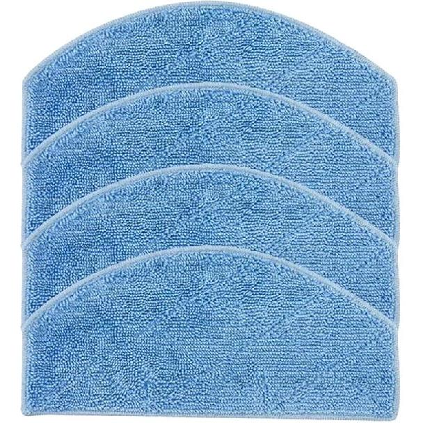 Ткань для швабры, Совместимая с Laresar Mars01, Запчасти для пылесоса(Тряпка для швабры 10 шт.) Mop Cloth 4 Pcs