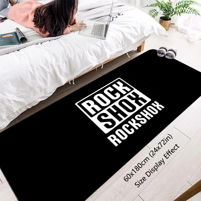 Floor Mat R-Rock-Shox Non-slip Foot Rug for Entryway Hallway Carpet Kitchen Water Absorbed Rugs Fluffy Bedside Mats Home Decor