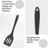 Spatula Silicone Turner Heat Resistant Slotted Spatula Colorful Egg Spatula Flipper Non Stick Cookware for Cooking Baking