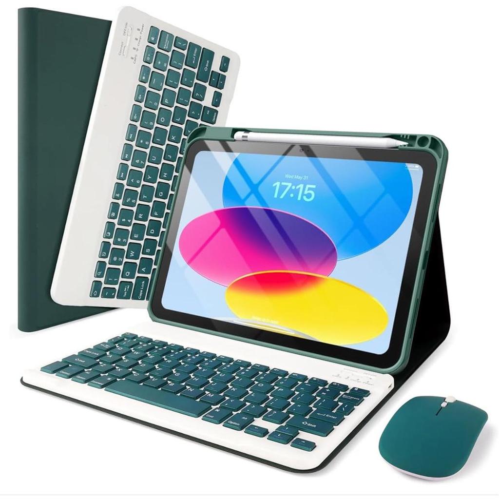 2024 New Model Backlit Leather Case with Bluetooth Keyboard for Honor X8A, Compatible with MatePad 11.5 Tablet