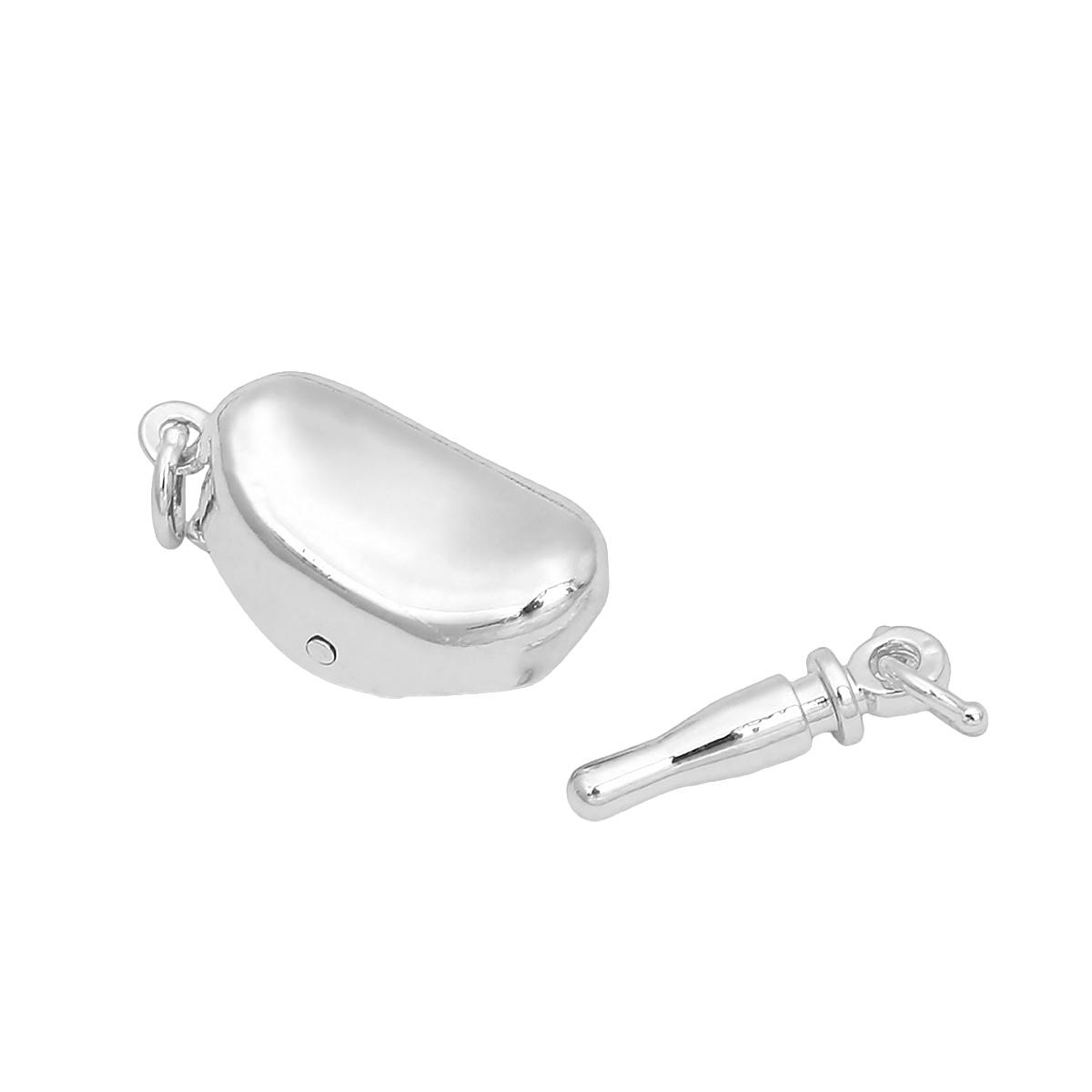 

1 компл./сумка медная пряжка Yuanbao для ювелирных изделий ручной работы DIY 7x13mm*1set