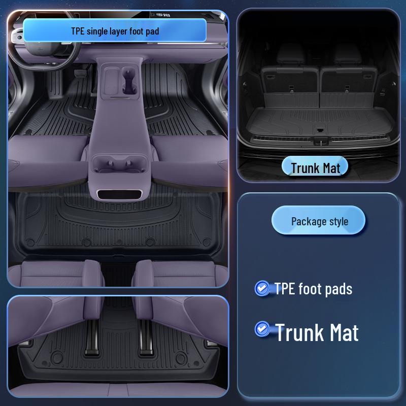 Leapmotor C16 TPE2026 Floor Mats - Five/Six-Seater Car Interior Accessories