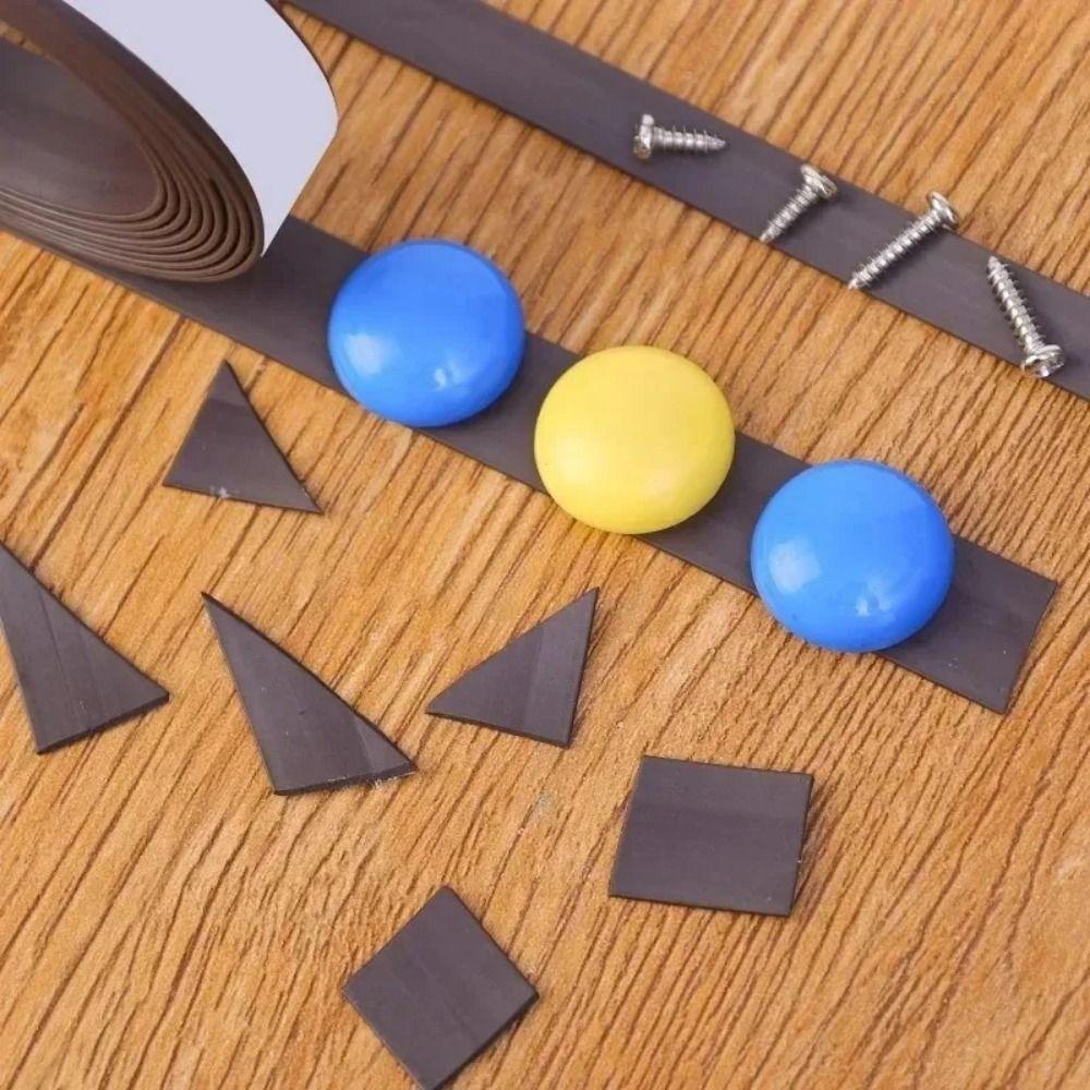 Bandă Magnetică de Cauciuc Flexibilă Puternică 1 Metru 39.37 Inch Foi Magnetice Frigider Foto Postere