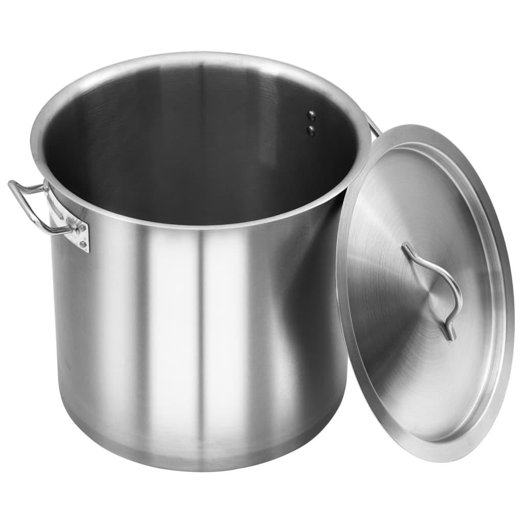 vidaXL Kochtopf 35 L 36x36 Cm Edelstahl