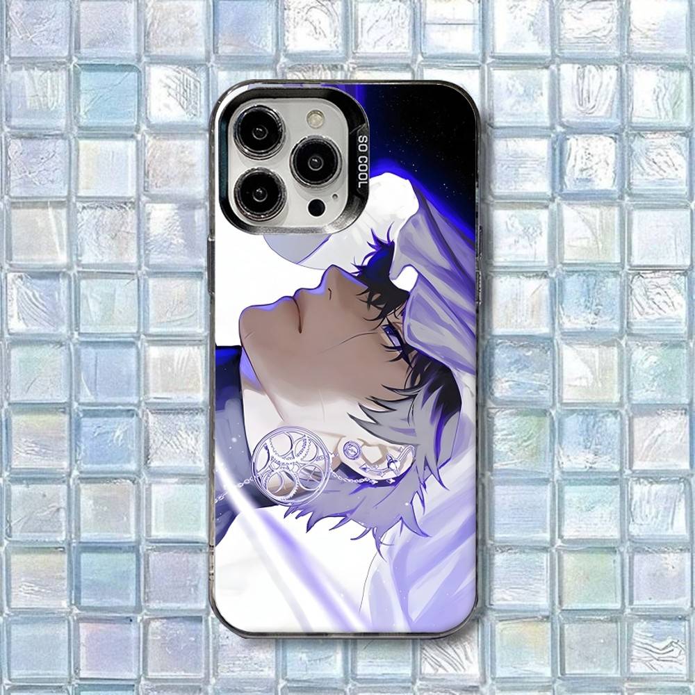 O-Allwissender Leser Sichtpunkt Handyhülle Für iPhone 16,15,14,13,12,11,8,7,Pro,Max,Plus,Mini,XS,SE Stoßfeste Matte Hülle