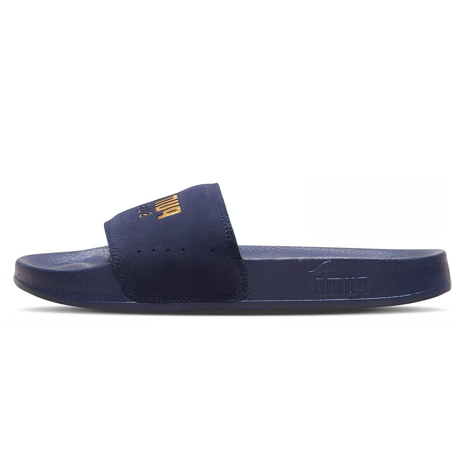 PUMA Leadcat Suede Slippers Blue Men s 365758-02 EU 35.5