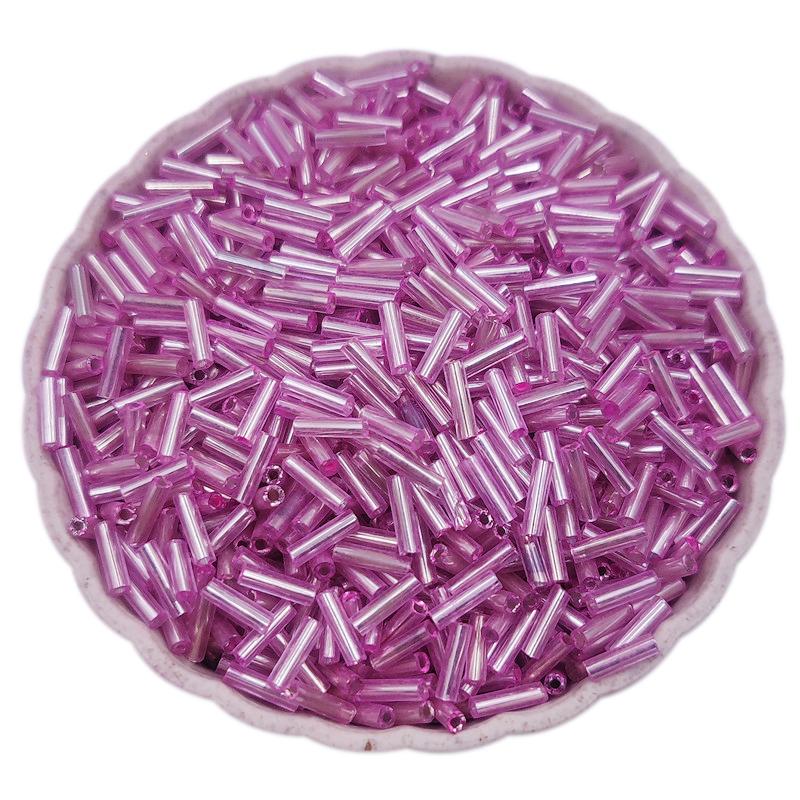 1000 buc 200 buc 2 * 7 mm Tub de sticlă cilindric cehă margele libere DIY pentru realizarea de bijuterii