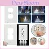 Modern Geometric Small Night Light With Touch Sensing For Home Bedroom Decor