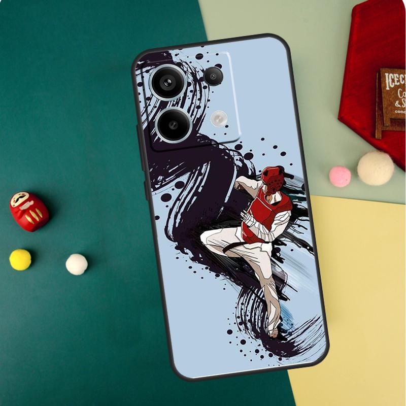 Kungfu Taekwondo Case For Xiaomi Redmi Note 14 13 12 11 10 9 15 Pro Plus Redmi 15 14C 13C 10C 12C 15C Funda