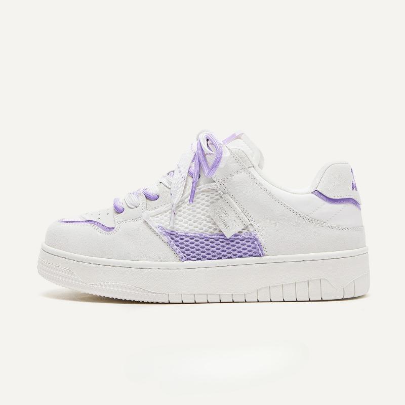 

Дышащая обувь для хлеба Повседневная и универсальная женская обувь для пары Кроссовки и мужская обувь 44 фиолетовый