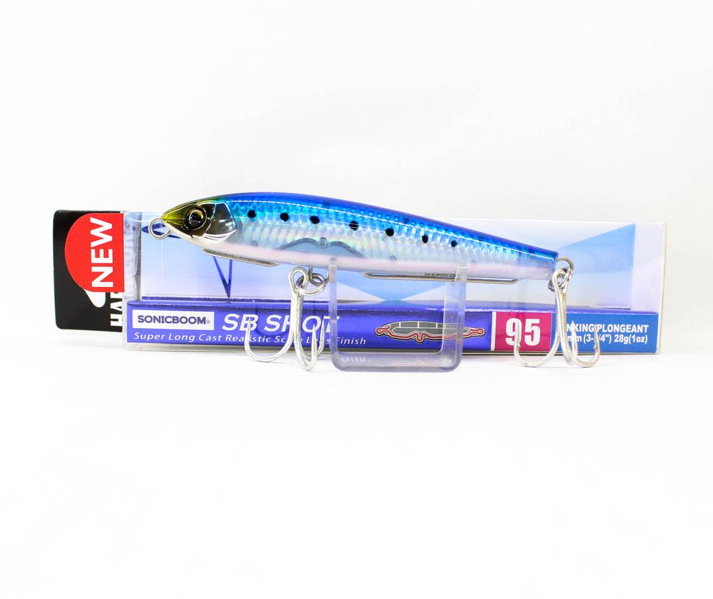 Yo Zuri Duel Sonic Boom SB Shot 95S Sinking Lure F1269-HIW (1082)