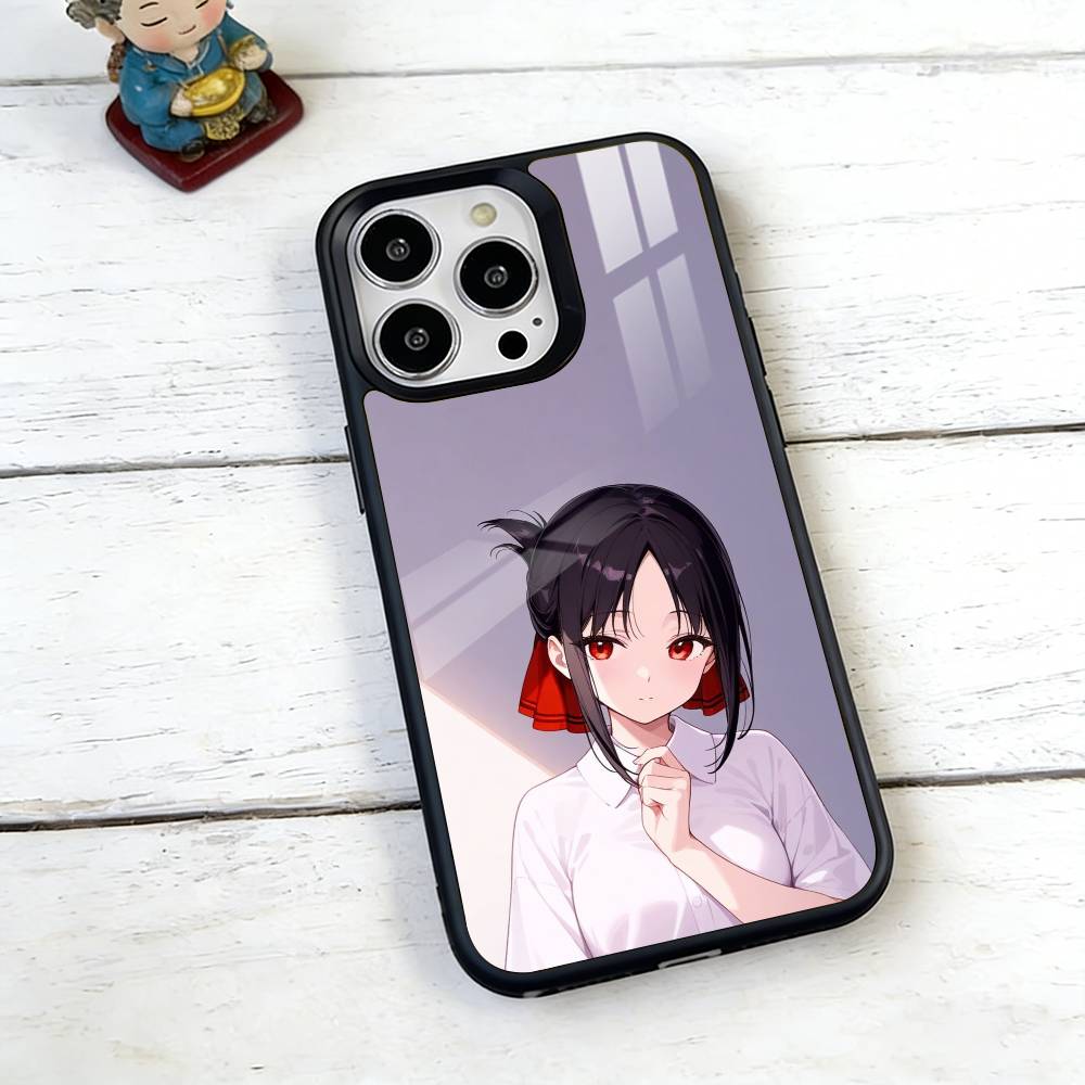 Чехол для телефона Kaguya-sama Kaguya Shinomiya для iPhone17,16,15,14,13,12,11 Plus,Pro Магнитный с беспроводной зарядкой Magsafe iPhone15Plus