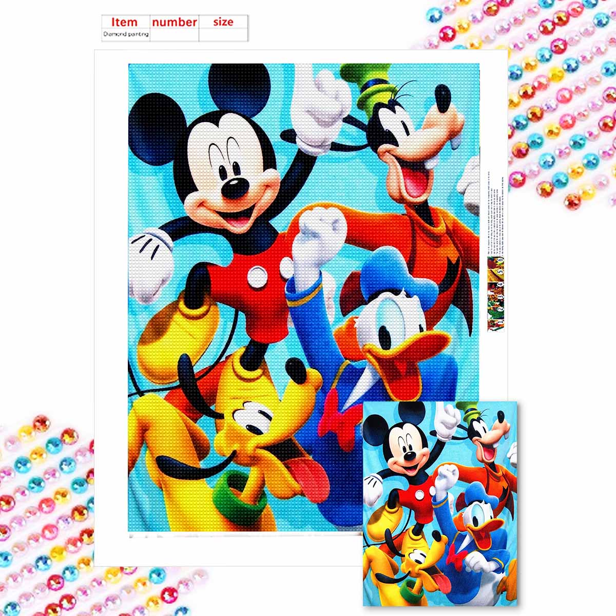 

Полная круглая алмазная живопись Счастливый партнер Искусство Стразы Картина Мозаика DIY 5D Вышивка крестом Домашнее украшение Round 20x30cm