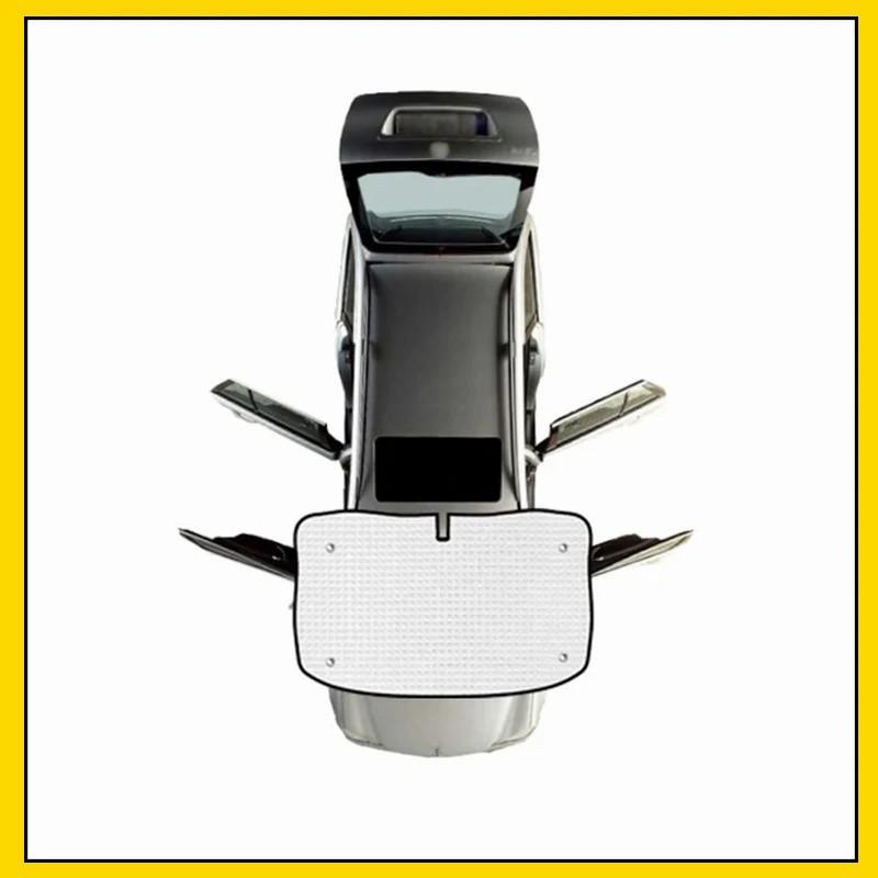 For Ford Transit Tourneo 2013~ Car Full Coverage Sunshades Protector Windshield Cover Reflective Sun Visor Auto Long axis