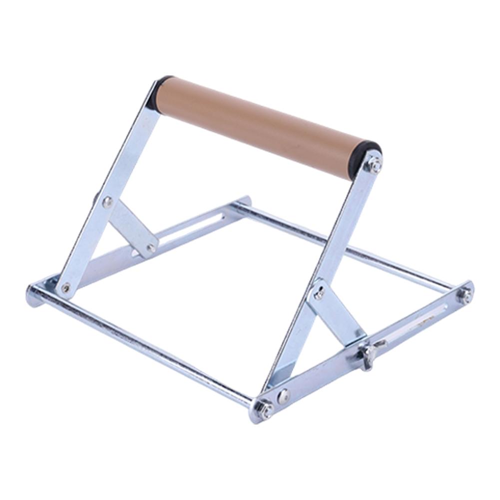 Adjustable Cutting Machine Support Frame Cutting Machine Material Rack Stainless Steel Tripod Auxiliary Support Bracket Foldable