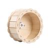 Hamster Wooden Running Wheel Treadmill Cage Accessories Exercise Wheel for Dwarf Hamster Syrian Hamster Rat Guinea Pig Kitten