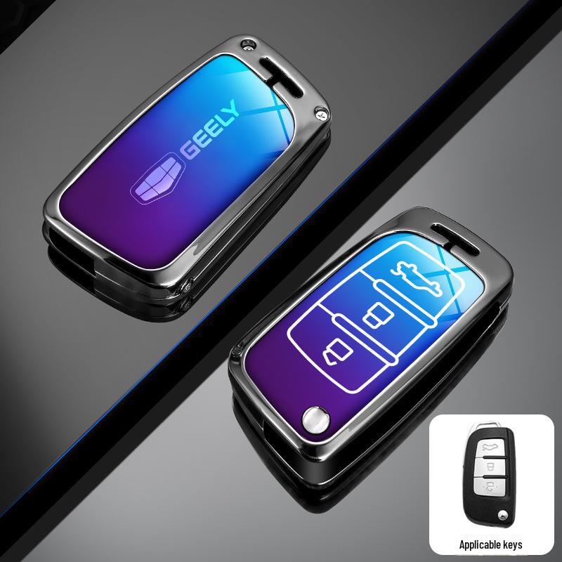Compatible Key Cover for Geely Xingyue L, Xingrui, 4th Gen Dihao, Boyue, Binyue, Icon, Vision, and X6 Cars