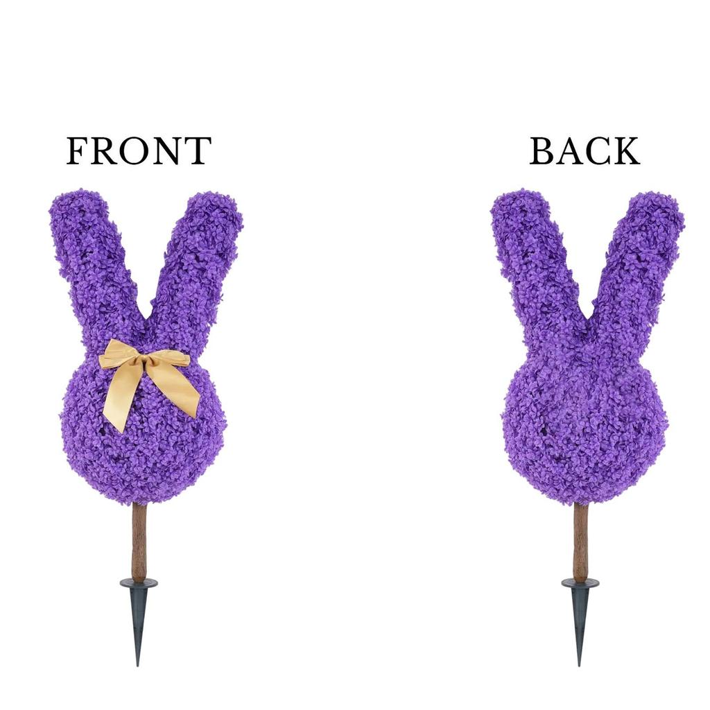 Tvarované rostliny, Umělé zelené rostliny, Vhodné pro velikonoční výzdobu verandy venkovní vnitřní