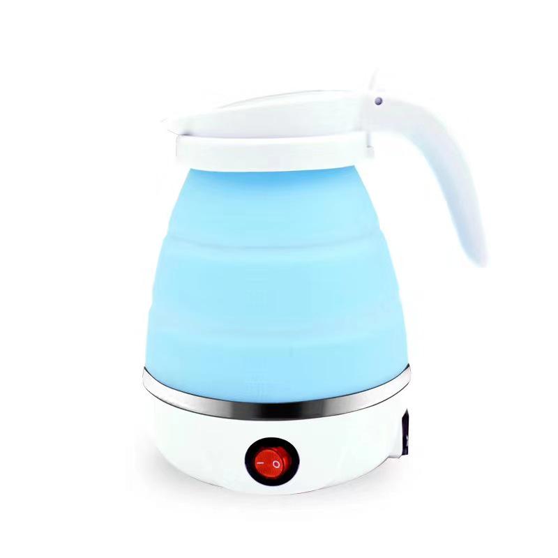 

Compact Multi-Standard Folding Electric Kettle (110V/220V) for Europe, UK, USA, Japan - Portable Hot Water Kettle 220V UK синій