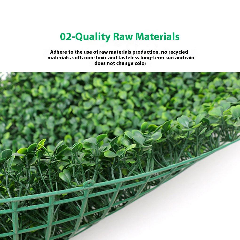 6 Stück Künstliche Efeu Blätter Heckenpaneele Für Sichtschutzzaun Innen Außen Künstliche Wandpaneele