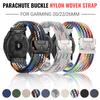 Correa de Reloj Elástica de Nylon QuickFit 20/22/26 mm para Garmin Fenix 8/7/6/5 Forerunner 965/955/945 Instinct Tactix Correa de Reloj Elástica