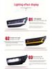 LED Headlight Assembly with DRL & Sequential Turn Signal for 18-20 Toyota Highlander