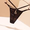 2025 New Sexy Silky Satin Cutout Thong for Women - Comfortable Invisible Design