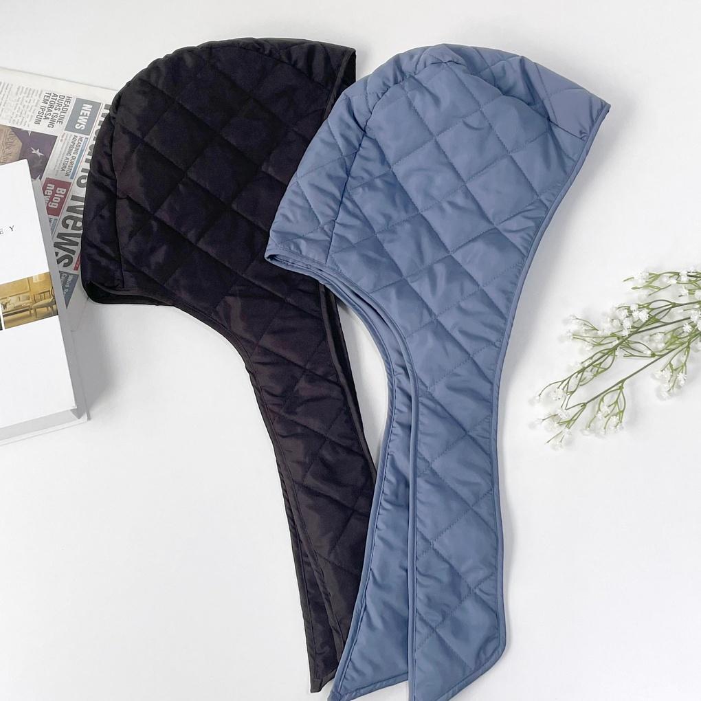 Women's and Men's Daily Diamond Quilted Balaclava Hat