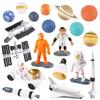 Oenux Weltraum Astronaut Raumschiff Rakete Das Sonnensystem Kosmischer Planet Universum Modell Actionfiguren Miniatur Bildung Kinderspielzeug